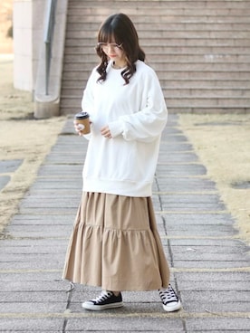 お月 ⸝⋆さんのコーディネート