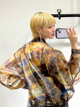 「アイテム（ブルゾン）」を使った、Moneさん（レディース・162cm・20代）の夏コーディネート