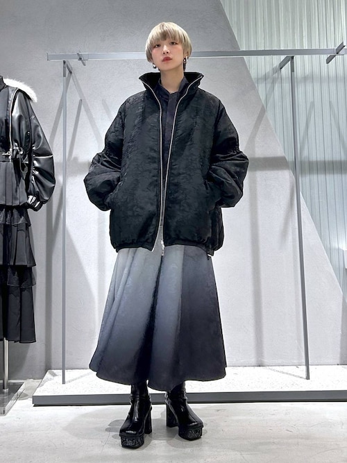 グラデーションジャガードフレアスカート(HARE)（スカート）｜HARE