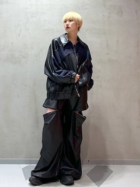 「アイテム（カーゴパンツ）」を使った、Moneさん（レディース・162cm・20代）の秋コーディネート