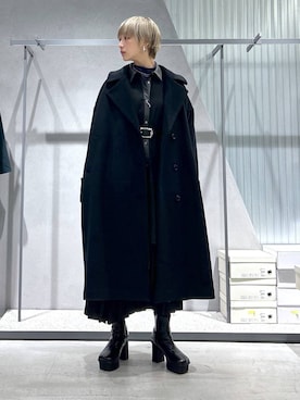 「HARE（ハレ）のアイテム（ジャケット/アウター）」を使った、Moneさん（レディース・162cm）の冬コーディネート