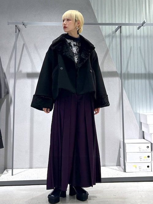 シアーベロアハイネックトップス(HARE)（Tシャツ/カットソー）｜HARE