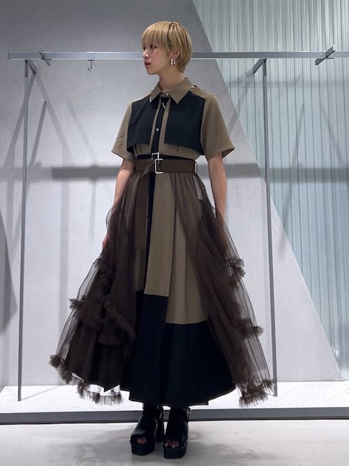 セール】チュールフリルベルトスカート(HARE)（スカート）｜HARE（ハレ