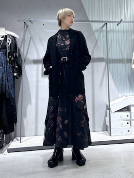 Moneさん（レディース・162cm）の冬コーディネート