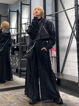 「アイテム（ブルゾン）」を使った、Moneさん（レディース・162cm・20代）の秋コーディネート