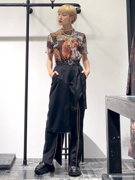 Moneさん（レディース・162cm）の夏コーディネート