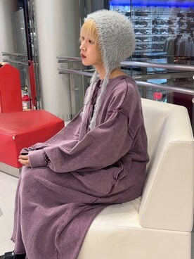 「アイテム（ワンピース/ドレス）」を使った、Moneさん（レディース・162cm・20代）の秋コーディネート