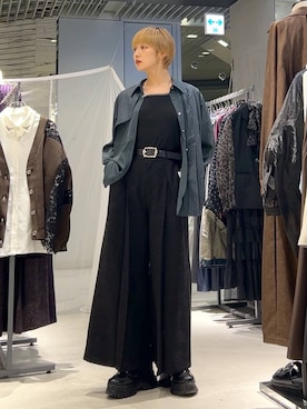 Moneさん（レディース・162cm）の秋コーディネート