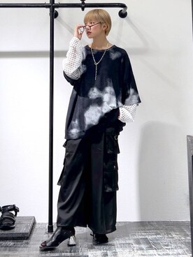 Moneさん（レディース・162cm）の春コーディネート