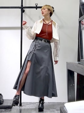 「アイテム（ブルゾン）」を使った、Moneさん（レディース・162cm・20代）の春コーディネート