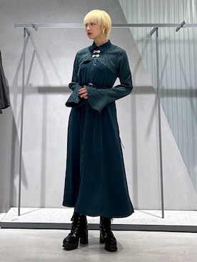 「アイテム（ワンピース/ドレス）」を使った、Moneさん（レディース・162cm・20代）の秋コーディネート