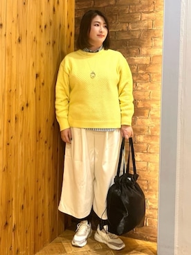 「DRESKIP（ドレスキップ）のアイテム」を使った、ゆかぴさん（レディース・160cm）の冬コーディネート