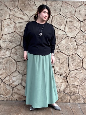 「アイテム（その他シューズ、その他）」を使った、ゆかぴさん（レディース・159cm）の春コーディネート