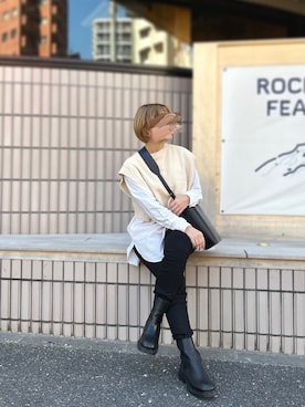 manaさん（レディース・153cm）の冬コーディネート