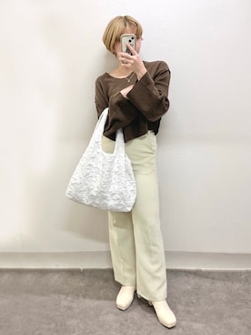 manaさん（レディース・153cm）の冬コーディネート