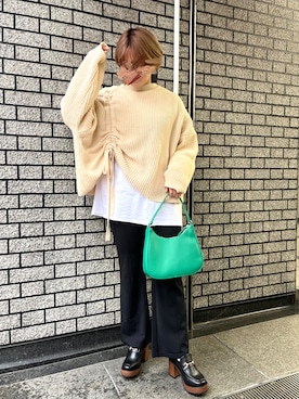 manaさん(レディース・153cm)の冬コーディネート