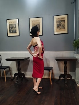 「JAPAN（ジャパン）のアイテム」を使った、Bettyさん（レディース・155cm）の夏コーディネート