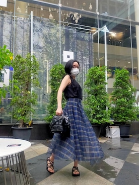 「JAPAN（ジャパン）のアイテム」を使った、Bettyさん（レディース・155cm）の夏コーディネート