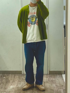「Levi's」｜「アイテム（スウェット）」を使った、Shun@☻☻☻☻☻☻☻さん（メンズ・178cm）の秋コーディネート