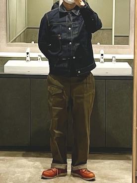 Shun@☻☻☻☻☻☻☻さん（メンズ・178cm）の冬コーディネート