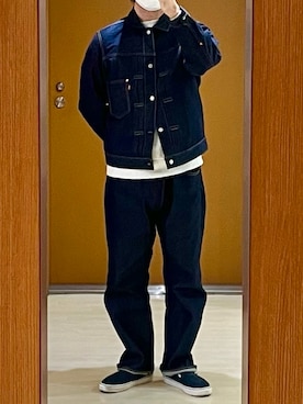 「Levi's（リーバイス）のアイテム（パンツ）」を使った、Shun@☻☻☻☻☻☻☻さん（メンズ・178cm）の春コーディネート