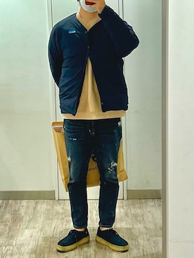 「LEE」｜「アイテム（ブーツ）」を使った、Shun@☻☻☻☻☻☻☻さん（メンズ・178cm）の冬コーディネート