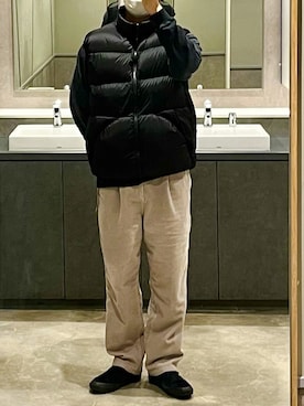 「アイテム（ダウンベスト）」を使った、Shun@☻☻☻☻☻☻☻さん（メンズ・178cm）の秋コーディネート