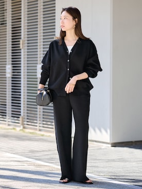 「FRAMeWORK（フレームワーク）のアイテム（トップス）」を使った、minamiさん（レディース・165cm）の冬コーディネート