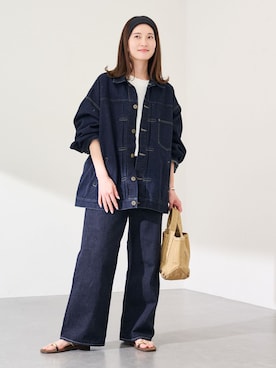 「FRAMeWORK（フレームワーク）のアイテム（トップス）」を使った、minamiさん（レディース・165cm）の冬コーディネート