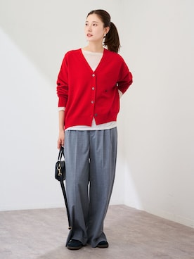 「FRAMeWORK（フレームワーク）のアイテム」を使った、minamiさん（レディース・165cm）の冬コーディネート