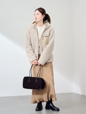 「LE TALON（ルタロン）のアイテム」を使った、minamiさん（レディース・165cm）の秋コーディネート