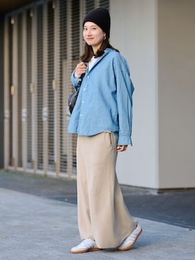 「FRAMeWORK（フレームワーク）のアイテム（トップス）」を使った、minamiさん（レディース・165cm）の冬コーディネート