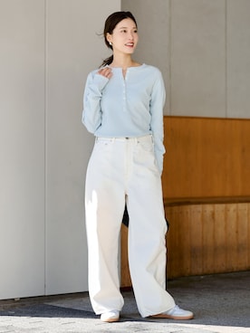 「FRAMeWORK（フレームワーク）のアイテム（バッグ）」を使った、minamiさん（レディース・165cm）の冬コーディネート