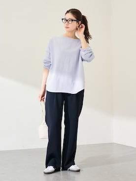 「FRAMeWORK（フレームワーク）のアイテム（トップス）」を使った、minamiさん（レディース・165cm）の冬コーディネート