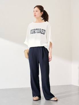 「FRAMeWORK（フレームワーク）のアイテム（バッグ）」を使った、minamiさん（レディース・165cm）の冬コーディネート