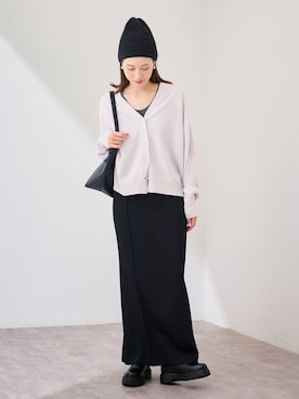 「FRAMeWORK（フレームワーク）のアイテム」を使った、minamiさん（レディース・165cm）の冬コーディネート