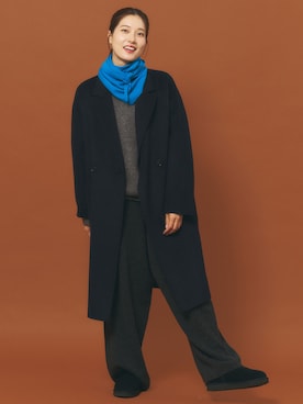 「FRAMeWORK（フレームワーク）のアイテム（トップス）」を使った、minamiさん（レディース・165cm）の冬コーディネート