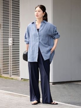 「FRAMeWORK（フレームワーク）のアイテム（バッグ）」を使った、minamiさん（レディース・165cm）の春コーディネート