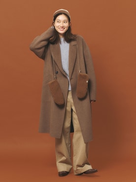 minamiさん（レディース・165cm）の冬コーディネート