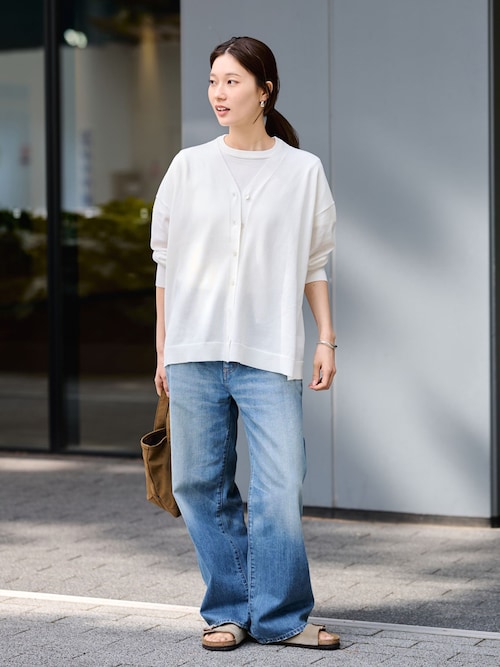 DENIM DELIGHT DAYS/デニムデライトデイズ　セルビッチデニムワイドジーンズ