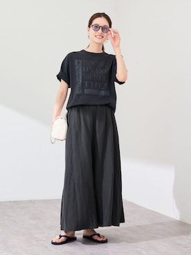 「FRAMeWORK（フレームワーク）のアイテム」を使った、minamiさん（レディース・165cm）の春コーディネート