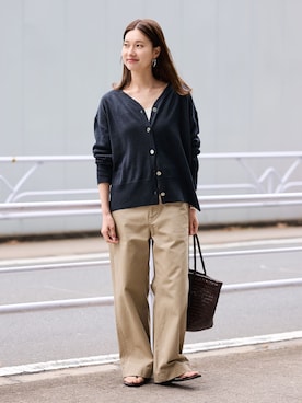 「FRAMeWORK（フレームワーク）のアイテム（トップス）」を使った、minamiさん（レディース・165cm）の冬コーディネート