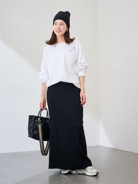 「FRAMeWORK（フレームワーク）のアイテム（トップス）」を使った、minamiさん（レディース・165cm）の冬コーディネート