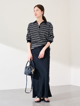 「FRAMeWORK（フレームワーク）のアイテム（トップス）」を使った、minamiさん（レディース・165cm）の冬コーディネート