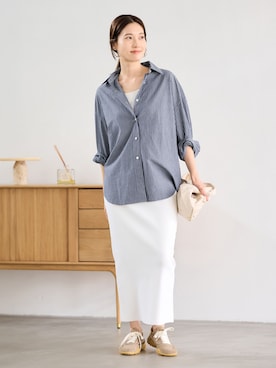 「FRAMeWORK（フレームワーク）のアイテム（トップス）」を使った、minamiさん（レディース・165cm）の冬コーディネート