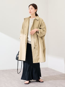 「FRAMeWORK（フレームワーク）のアイテム」を使った、minamiさん（レディース・165cm）の冬コーディネート