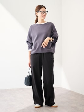 「FRAMeWORK（フレームワーク）のアイテム」を使った、minamiさん（レディース・165cm）の冬コーディネート