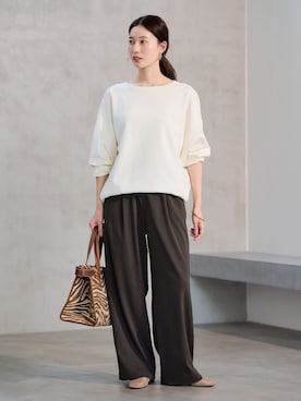 「FRAMeWORK（フレームワーク）のアイテム（トップス）」を使った、minamiさん（レディース・165cm）の冬コーディネート