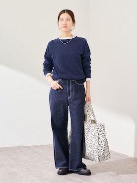 「FRAMeWORK（フレームワーク）のアイテム（トップス）」を使った、minamiさん（レディース・165cm）の冬コーディネート