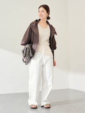 「FRAMeWORK（フレームワーク）のアイテム（トップス）」を使った、minamiさん（レディース・165cm）の冬コーディネート